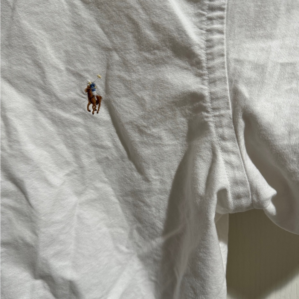 White slim fit button down - Picture 4 of 5